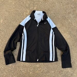 Nike Women's Black Windbreaker jacket